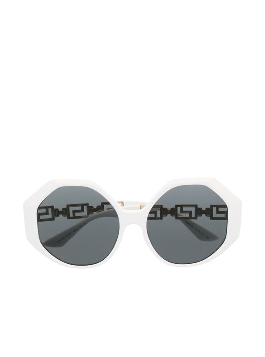Sunglasses for rent - Versace - Greca Hexagon-frame
