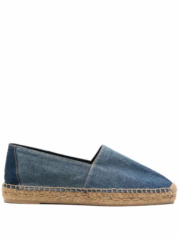 Saint Laurent denim men's espadrilles for rent