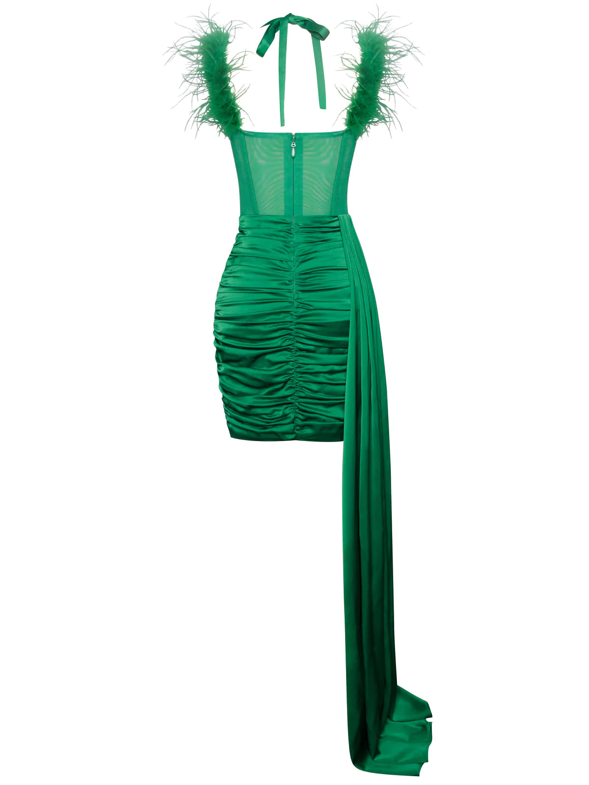 Închiriere Rochie Miss Circle New York - verde scurta